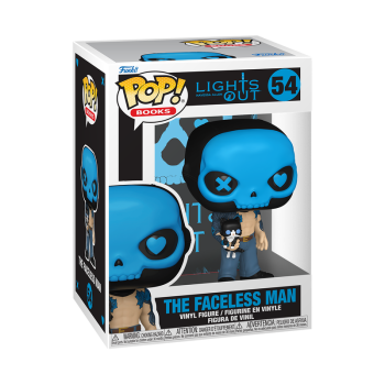 FUNKO POP! Vinyl Figur icon Books Lights Out Navessa Allen Into the Darkness The Faceless Man 54